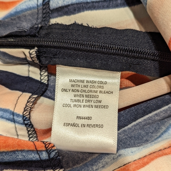 Bar III Wide Leg Striped Pants Size Large Multicolored - Picture 5 of 6